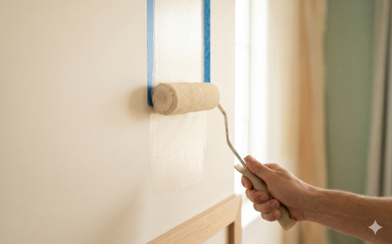 prepare a room for painting