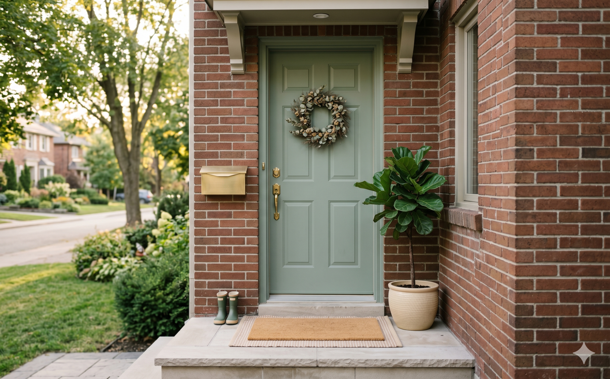 Welcoming home entryway — request your free painting quote from Place of Peace